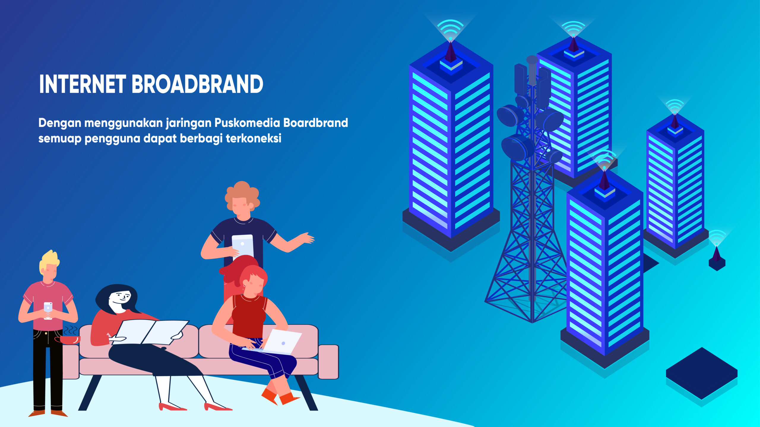 PENGGUNAAN LAYANAN INTERNET MENINGKAT DRASTIS, BERIKUT LAYANAN INTERNET YANG TREND PADA SAAT INI